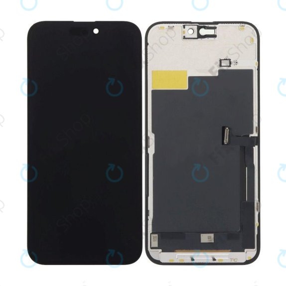 Apple iPhone 15 Pro Max - LCD Display + Touchscreen Front Glas + Rahmen InCell HD+