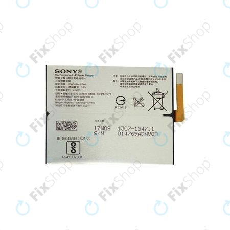 Sony Xperia XA1 G3121 - Akku Batterie LIP1635ERPCS 2300mAh - 1307-1547 Genuine Service Pack