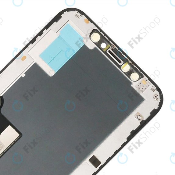 Display für iPhone XS, Touchscreen-Glas mit Rahmen, Refurbished
