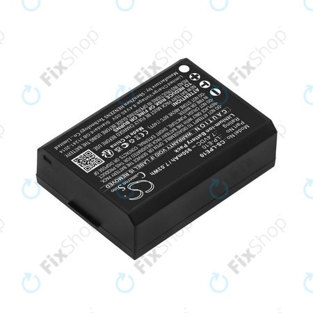 Akku batterie für Canon EOS 1100D, EOS 1300D, 950mAh, Li-Ion, 7.4V, LP-E10, HQ
