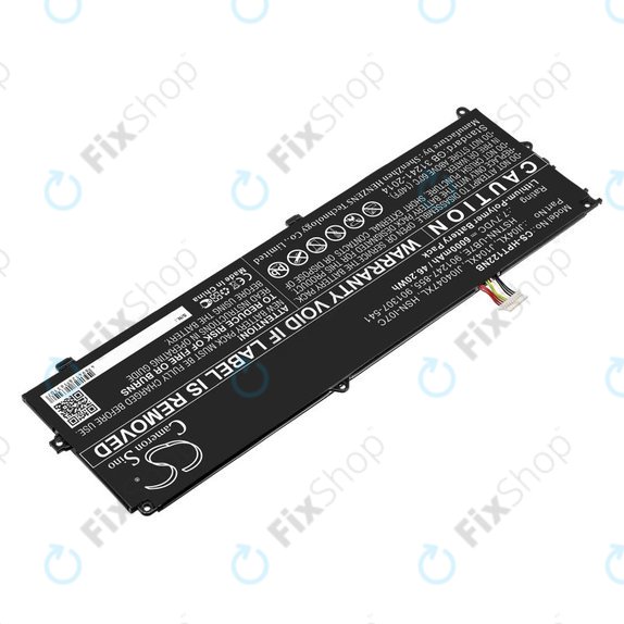 Akku batterie für HP Elite X2 1012 G2, 6000mAh, Li-Pol, 7.7V, JI04XL, HQ