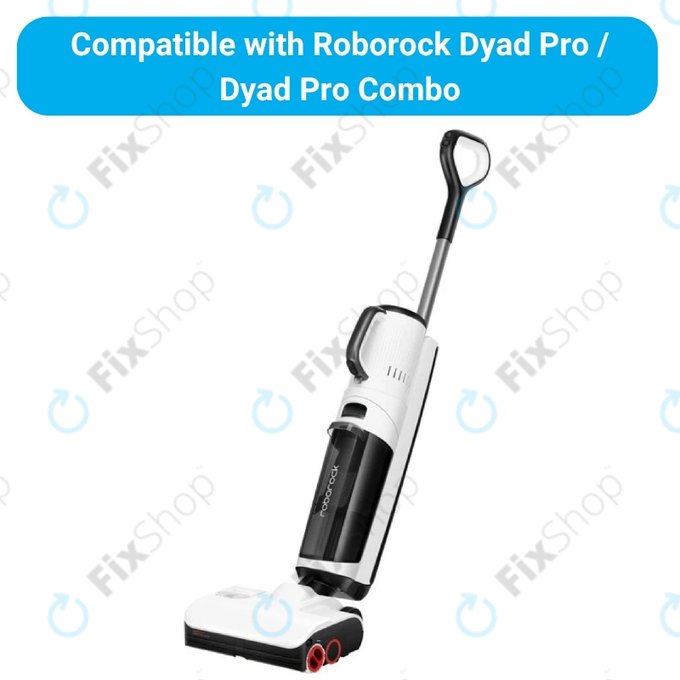 Ersatzteilset für Roborock Dyad Pro (2 Paare Hauptbürsten, 4x Filter)