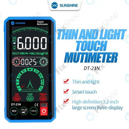 Sunshine DT-21N - Touchscreen-Multimeter
