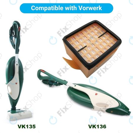 Vorwerk Kobold VK135, VK136 - Staubfilter