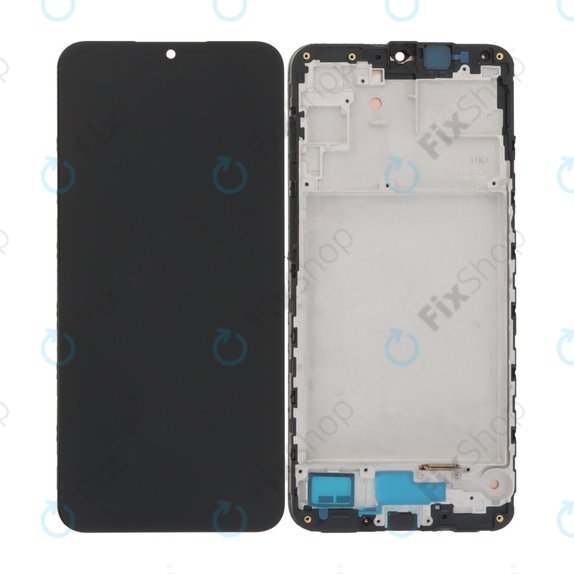 Samsung Galaxy A16 5G - LCD Display + Touchscreen Front Glas + Rahmen (Blue Black) TFT