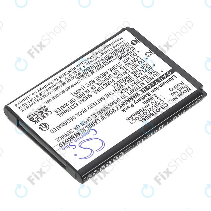 Batterie für Alcatel One Touch 2010D, 700mAh, Li-ion, 3.7V, CAB22D0000C1, HQ