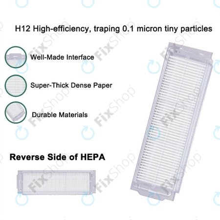Xiaomi Mi Robot Vacuum Mop Pro (P), 2 Lite, 2 Pro, 2S, 3C, Viomi V2 Pro, V3, SE - HEPA-Filter (2Stk.)