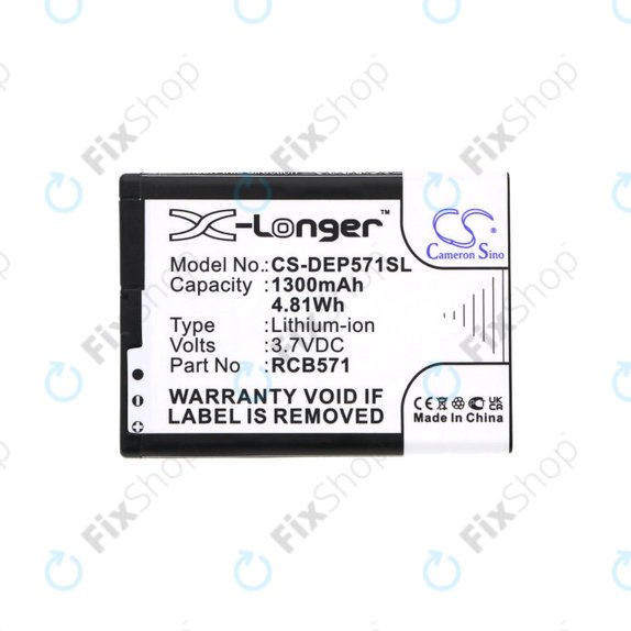 CPA Halo 11 - Akku Batterie RCB571 1300mAh HQ