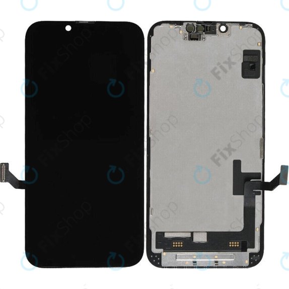 Apple iPhone 14 - LCD Display + Touchscreen Front Glas + Rahmen Soft OLED FixPremium
