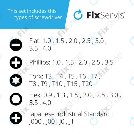 Jakemy JM-8166 - Multifunktions-Schraubendreher-Werkzeugsatz 61in1