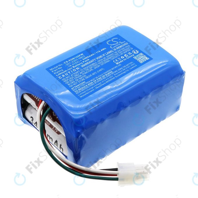 Akku batterie für Ecovacs BAIZE, G1-800, GX-600, GOAT G1, 6400mAh, Li-Ion, 18.5V, 201-2201-0903, HQ