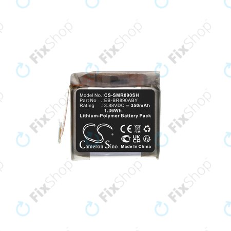 Batterie für Samsung Galaxy Watch4 Classic 46 mm, 350mAh, Li-Pol, 3.88V, EB-BR890ABY, HQ