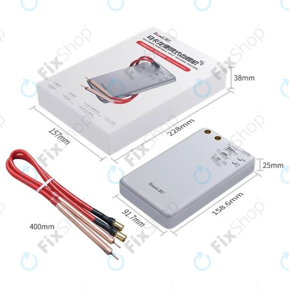 QianLi Macaron - Mikro-Punktschweißgerät-Set für Akku-Flex-Reparatur (iPhone 11 - 12 Pro Max)