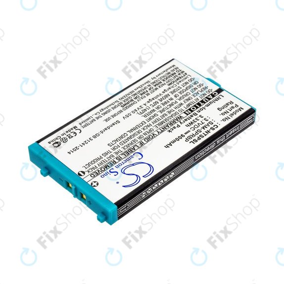 Akku batterie für Nintendo Advance SP, AGS, 900mAh, Li-Ion, 3.7V, SAM-SPRBP, HQ