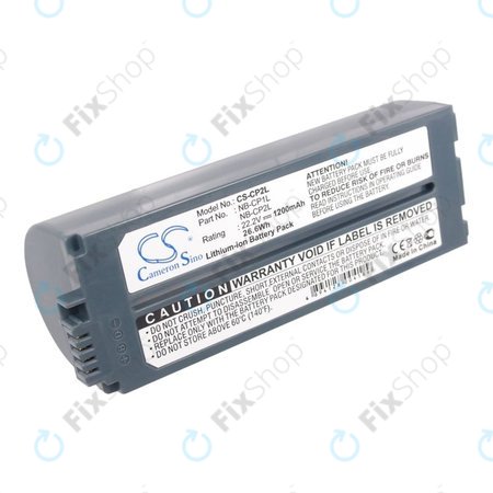 Akku batterie für Canon Selphy CP100, CP1000, 1200mAh, Li-Ion, 22.2V, NB-CP1L, HQ