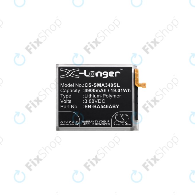 Samsung Galaxy A34 5G A346B - Akku Batterie EB-BA546ABY 4900mAh HQ