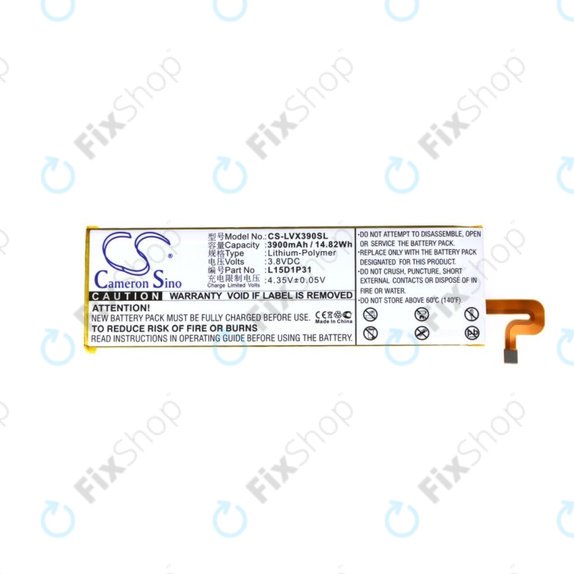 Lenovo Yoga Tab 3 Pro X90F - Akku Batterie L15D1P31 3900mAh HQ