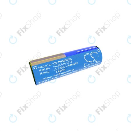 Batterie für Oral-B Genius X, Smart 6000, Philips Diamondclean, Easyclean, 800mAh, Li-Ion, 3.7V, 4235 010 13068, HQ