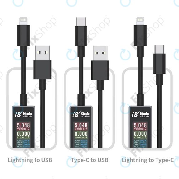 AV-Line - Ladekabel mit Intelligenter Erkennung (Lightning - USB-A)