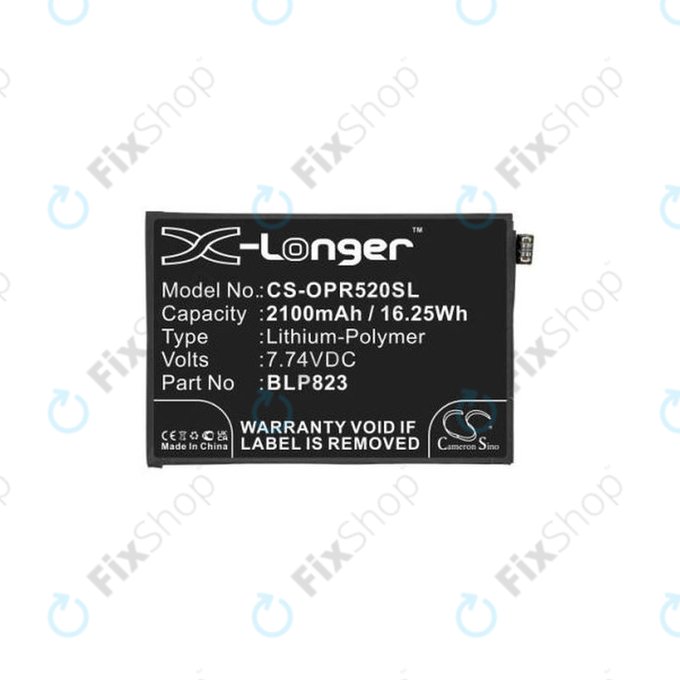 Oppo Reno 5 Pro - Akku Batterie BLP823 2100mAh HQ