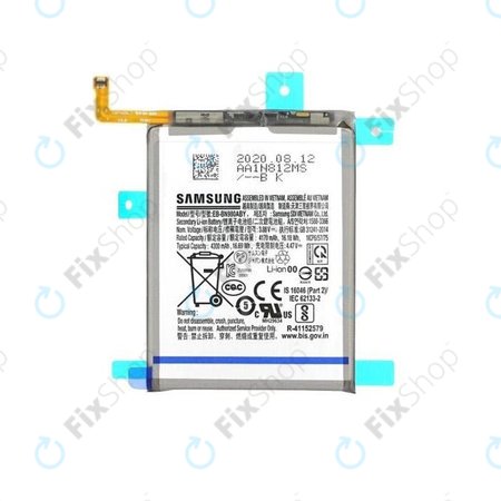 Samsung Galaxy Note 20 N980B - Akku Batterie EB-BN980ABY 4300mAh - GH82-23496A Genuine Service Pack