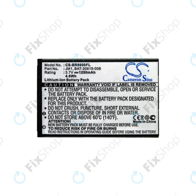 Blackberry Bold 9790 - Akku Batterie BAT-30615-006 1250mAh HQ