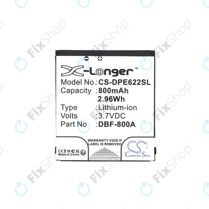 Akku batterie für Doro PhoneEasy 2314, 2315, 1360, 520, 800mAh, Li-Ion, 3.7V, DBF-800A, HQ