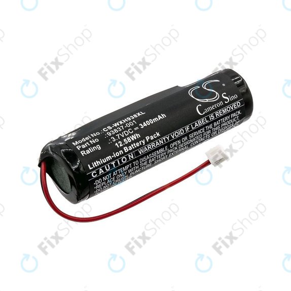 Akku batterie für WAHL Beretto Black Stealth, Chrome, 3400mAh, Li-Ion, 3.7V, 93837-001, HQ
