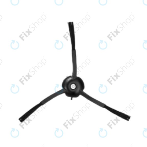 Ersatzteilset für Xiaomi Roborock Q5 Pro, Q8 Max+ (1x Hauptbürste, 2x Filter, 2x Seitenbürste – schwarz)