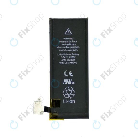 Akku Batterie für iPhone 4S, 1430mAh