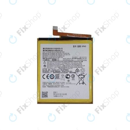 Motorola One Vision - Akku Batterie KR40 3500mAh