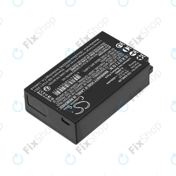 Akku batterie für Nikon Coolpix A, 850mAh, Li-Ion, 7.4V, EN-EL20, HQ
