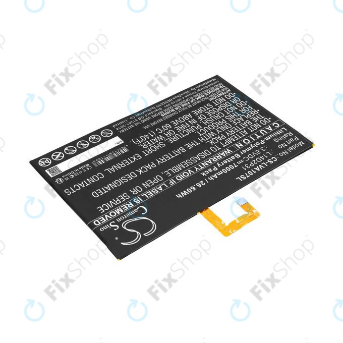 Akku batterie für Lenovo Tab 2, Lenovo Tab 4, Lenovo TB2, 7000mAh, Li-Pol, 3.8V, L14D2P31, HQ