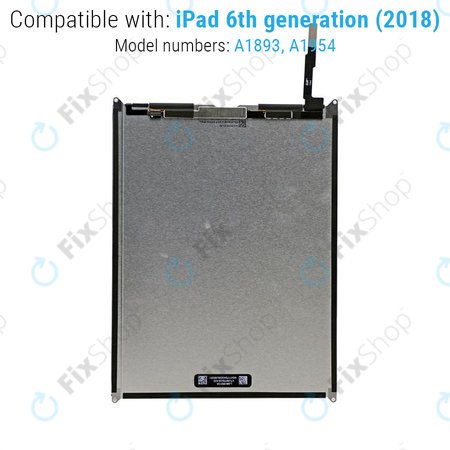 Apple iPad (6th Gen 2018) - LCD Display
