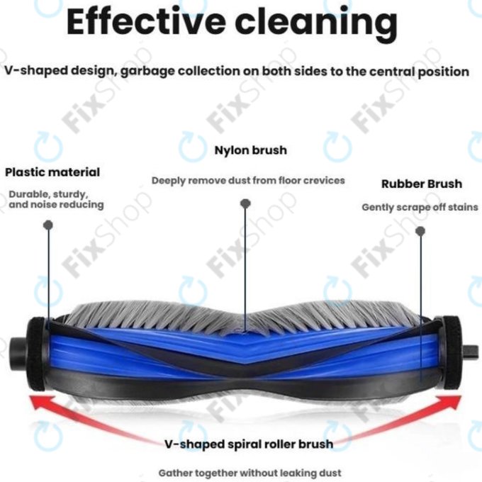 Ecovacs Deebot T50 Omni, T50 Pro Omni, T50 Max, T50 Max Pro Omni, T80 Omni - Hauptbürste