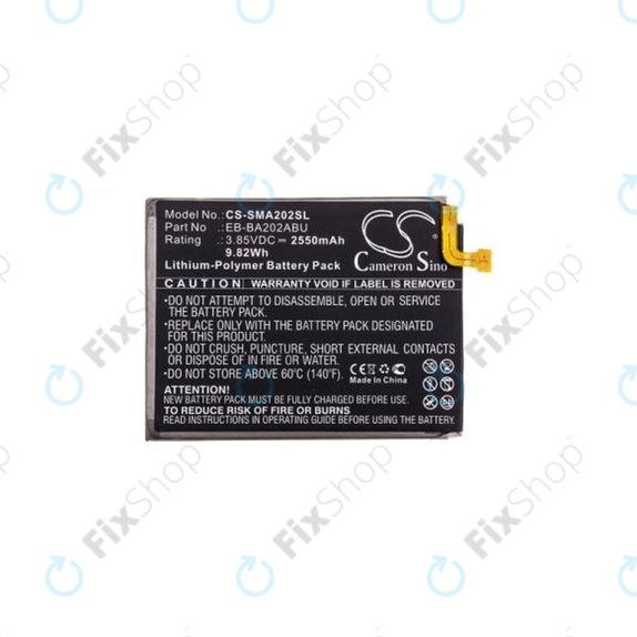 Samsung Galaxy A20e A202F - Akku Batterie EB-BA202ABU 2950mAh HQ