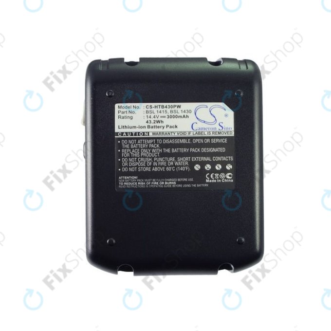 Akku batterie für Hitachi C 14dsl, Dv 14dbl, Wh 14dbl, 3000mAh, Li-Ion, 14.4V, BSL 1415, BSL 1430, HQ