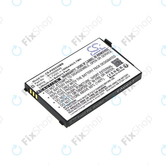 Akku batterie für Philips Avent Eco SCD535 DECT, 1000mAh, Li-Ion, 3.7V, BYD001743, HQ