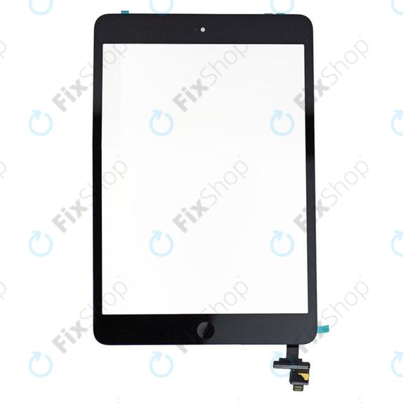 Touchscreen-Glas mit IC-Anschluss für iPad Mini, Mini 2, Black