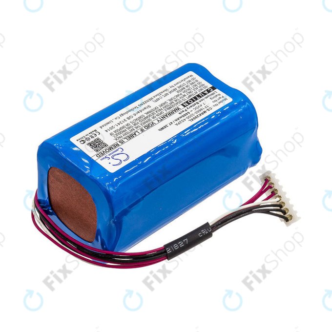Batterie für Marshall Kilburn II, II V2, 6400mAh, Li-Ion, 7.4V, TF18650-3200-4S2PA, HQ