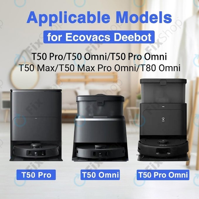 Ecovacs Deebot T50 Omni, T50 Pro Omni, T50 Max, T50 Max Pro Omni, T80 Omni - Hauptbürste