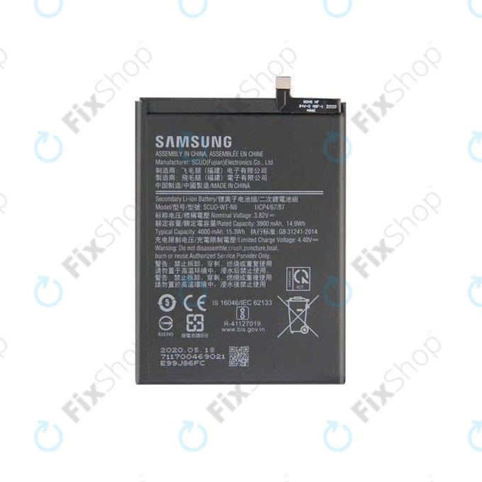 Samsung Galaxy A10s, A20s - Akku Batterie SCUD-WT-N6 4000mAh - GH81-17587A Genuine Service Pack