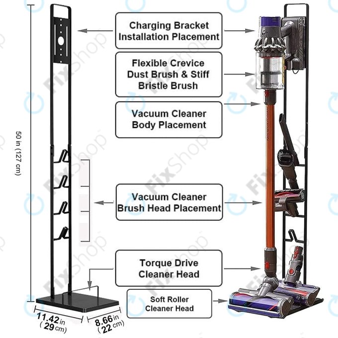 Dyson V-series, Outsize, Gen5detect, DC-series - Ständer