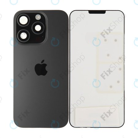 Backcover Glas für iPhone 16 Pro | Black Titanium | 661-42722 | Genuine Apple
