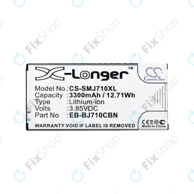 Samsung Galaxy J7 J710FN (2016) - Akku Batterie EB-BJ710CBE 3300mAh HQ