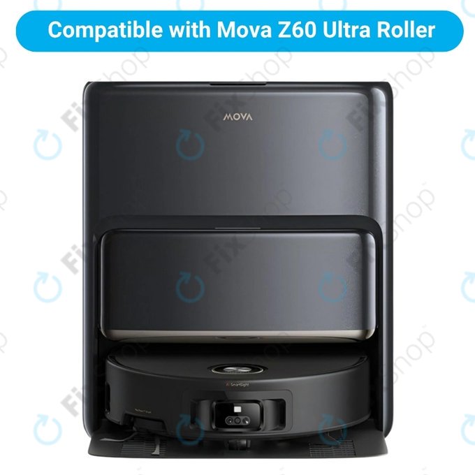 Ersatzteilset für Mova Z60 Ultra Roller (2 Paare Hauptbürsten, 4x Filter, 4x Seitenbürste, 4x Wischtuch, 4x Staubbeutel)