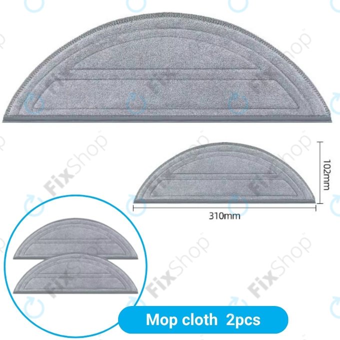 Xiaomi Roborock Q10-series, S8 Pro, S8 Pro Plus - Komplett-set