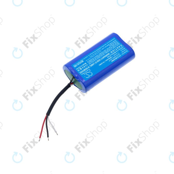 Batterie für DJI Mobile 3, 4, Osmo Mobile 2, Mobile 3, Mobile 4, 2600mAh, Li-Ion, 7.4V, 2ICR18650-2S1P, HQ