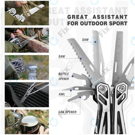 Mossy Oak - Edelstahl 21in1 Multifunktionszange