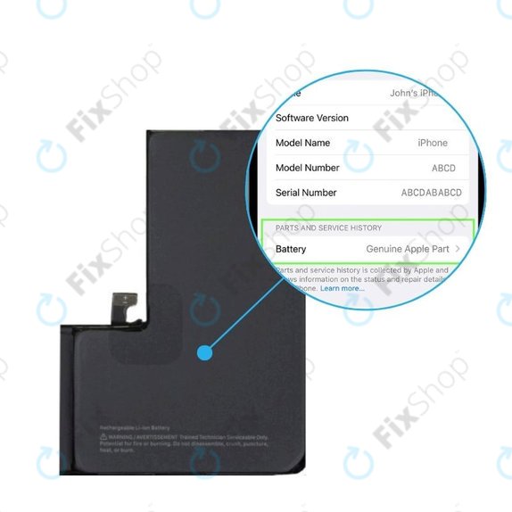 Akku für iPhone 15 Pro Max | 661-36918 | 4422mAh | Genuine Apple